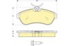 GIRLING 6114961 Brake Pad Set, disc brake